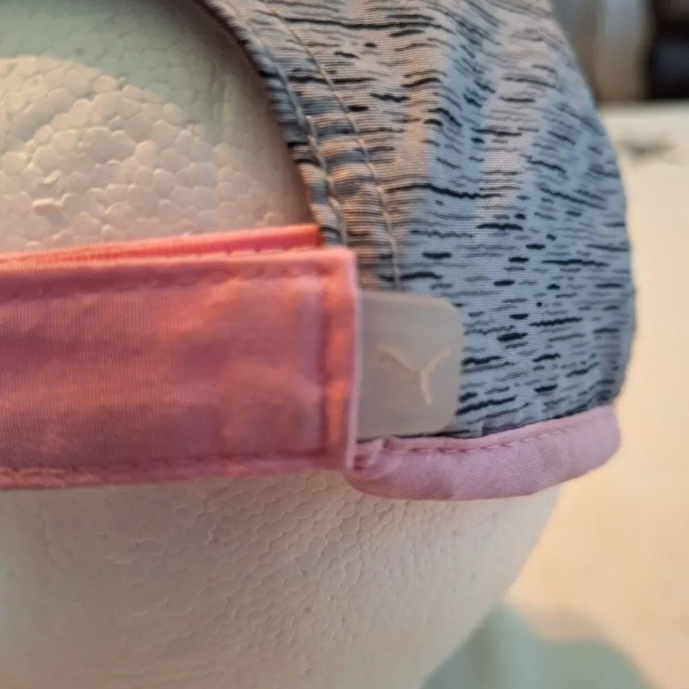 Puma Womens Evercat Taylor Running Cap Grey/Pink - Picture 5 of 9